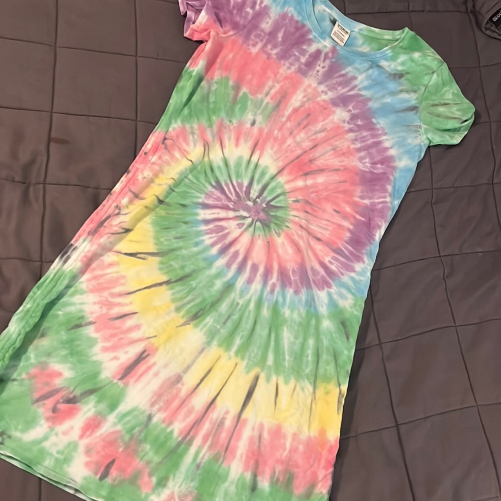 PINK Victoria's Secret Tie-Dye Midi Dress